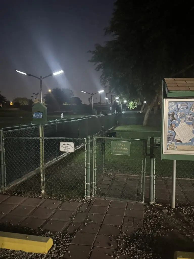 Carriage Manor Resort Solar Lights Patriots Park / Dog Park